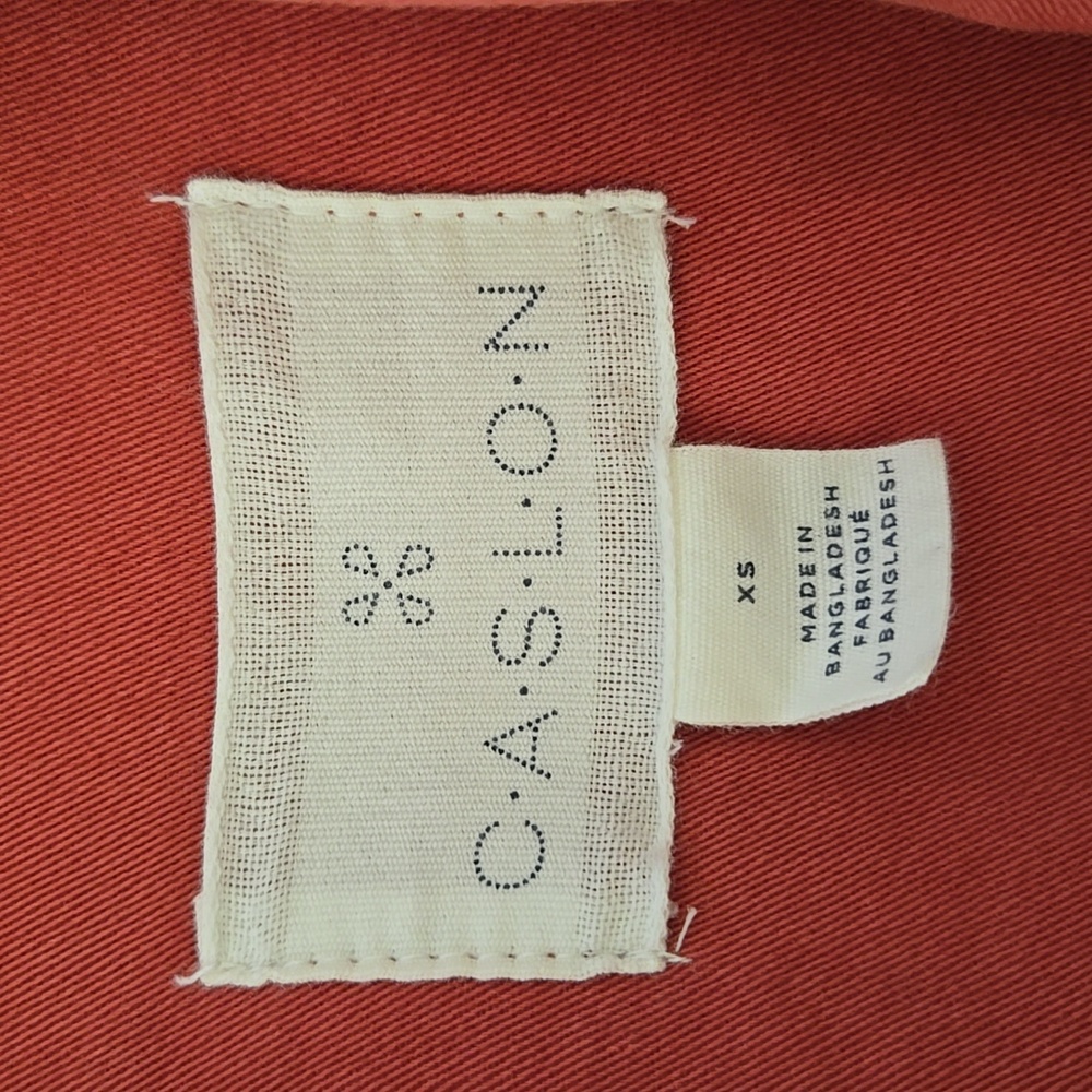 Caslon Cotton Utility Jacket with Snaps - XS - Picture 2 of 9